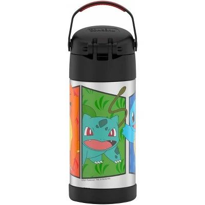 Thermos 12 oz. Kid's Funtainer Vacuum Insulated Stainless Steel Water Bottle 4 Thermos 12 oz. Kid's Funtainer Vacuum Insulated Stainless Steel Water Bottle - Image 2