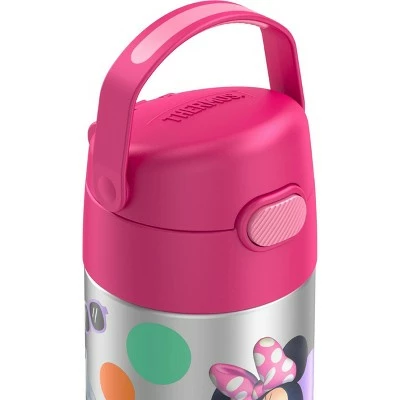 Thermos 12oz FUNtainer Water Bottle with Bail Handle - Pink Minnie Mouse 5 Thermos 12oz FUNtainer Water Bottle with Bail Handle - Pink Minnie Mouse - Image 3