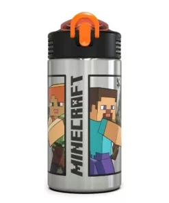 Zak Designs Kids Stainless Steel 15 oz. Durable Water Bottle Spout Cover Push Action Lid BPA-Free 17 Zak Designs Kids Stainless Steel 15 oz. Durable Water Bottle Spout Cover Push Action Lid BPA-Free -Water Bottles Sales unnamed file 3994