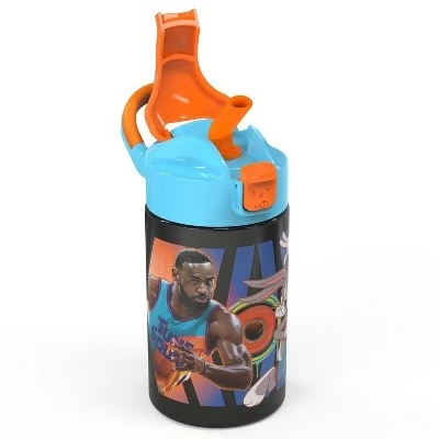Space Jam 2 14oz Stainless Steel Double Wall Valiant Bottle - Zak Designs 4 Space Jam 2 14oz Stainless Steel Double Wall Valiant Bottle - Zak Designs - Image 2