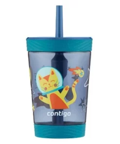 Contigo 14oz Plastic Spill-Proof Kids' Tumbler with Straw Dragon -Water Bottles Sales unnamed file 413