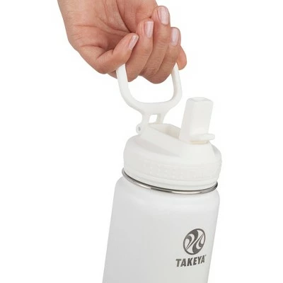Takeya 18oz Actives Insulated Stainless Steel Water Bottle with Straw Lid Bluestone 5 Takeya 18oz Actives Insulated Stainless Steel Water Bottle with Straw Lid Bluestone - Image 3