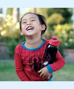 Silver Buffalo Marvel Spider-Man Miles Morales Plastic Water Bottle | Holds 28 Ounces -Water Bottles Sales unnamed file 4310