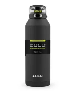 Zulu Swift 40oz Stainless Steel Water Bottle - Black