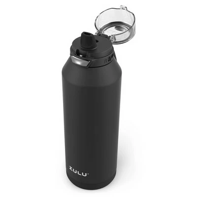 Zulu Swift 40oz Stainless Steel Water Bottle - Black 4 Zulu Swift 40oz Stainless Steel Water Bottle - Black - Image 2