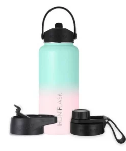 IRON FLASK 32oz Wide Mouth Sports Water Bottle - 3 Lids, Leak Proof, Double Walled Vacuum Insulated Bubble Gum -Water Bottles Sales unnamed file 4330