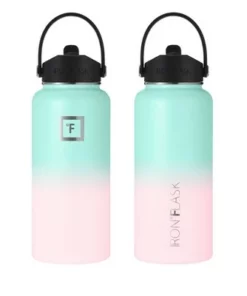 IRON FLASK 32oz Wide Mouth Sports Water Bottle - 3 Lids, Leak Proof, Double Walled Vacuum Insulated Bubble Gum -Water Bottles Sales unnamed file 4331