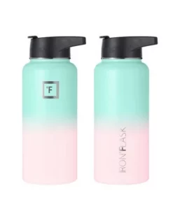 IRON FLASK 32oz Wide Mouth Sports Water Bottle - 3 Lids, Leak Proof, Double Walled Vacuum Insulated Bubble Gum -Water Bottles Sales unnamed file 4332