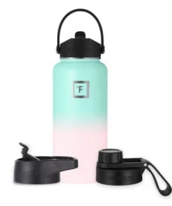 IRON FLASK 32oz Wide Mouth Sports Water Bottle - 3 Lids, Leak Proof, Double Walled Vacuum Insulated Bubble Gum -Water Bottles Sales unnamed file 4333