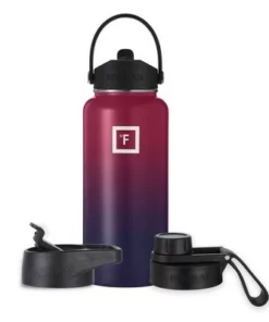 IRON FLASK 32oz Wide Mouth Sports Water Bottle - 3 Lids, Leak Proof, Double Walled Vacuum Insulated Bubble Gum -Water Bottles Sales unnamed file 4334