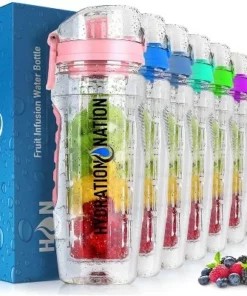 Hydration Nation Portable Water Bottle with Fruit Infuser for Healthy & Delicious Hydration 24 Hydration Nation Portable Water Bottle with Fruit Infuser for Healthy & Delicious Hydration -Water Bottles Sales unnamed file 4427