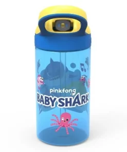 Zak Designs Kids 16 oz. Water Bottle Durable Plastic Leak-Proof (16 Ounces) -Water Bottles Sales unnamed file 4607