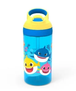 Zak Designs Kids 16 oz. Water Bottle Durable Plastic Leak-Proof (16 Ounces) -Water Bottles Sales unnamed file 4609