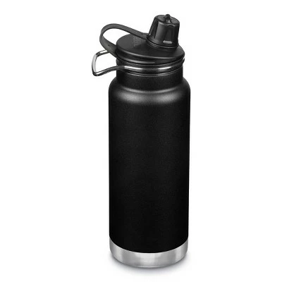 Klean Kanteen 32oz TKWide Stainless Steel Water Bottle with Chug Cap - Black 4 Klean Kanteen 32oz TKWide Stainless Steel Water Bottle with Chug Cap - Black - Image 2