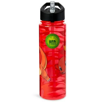 Just Funky Pokemon Charmander 16oz Water Bottle - BPA-Free Reusable Drinking Bottles 4 Just Funky Pokemon Charmander 16oz Water Bottle - BPA-Free Reusable Drinking Bottles - Image 2
