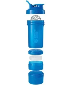BlenderBottle Blender Bottle ProStak System with 22 oz. Shaker Cup and Twist N' Lock Storage