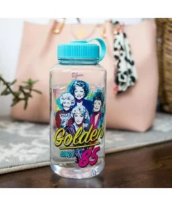 Just Funky The Golden Girls "Golden Since 85" Water Bottle | Holds 32 Ounces -Water Bottles Sales unnamed file 4771