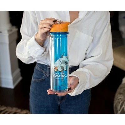 Surreal Entertainment Avatar: The Last Airbender Aang and Appa Water Bottle | Holds 16 Ounces 7 Surreal Entertainment Avatar: The Last Airbender Aang and Appa Water Bottle | Holds 16 Ounces - Image 5