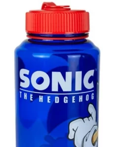 Just Funky Sonic The Hedgehog 32oz Plastic Water Bottle