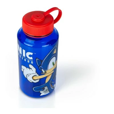 Just Funky Sonic The Hedgehog 32oz Plastic Water Bottle 4 Just Funky Sonic The Hedgehog 32oz Plastic Water Bottle - Image 2
