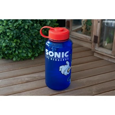 Just Funky Sonic The Hedgehog 32oz Plastic Water Bottle 7 Just Funky Sonic The Hedgehog 32oz Plastic Water Bottle - Image 5