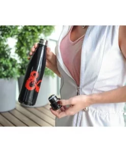 Just Funky Dungeons & Dragons Logo | Metal Stainless Steel Water Bottle | Holds 17 Ounces -Water Bottles Sales unnamed file 4973