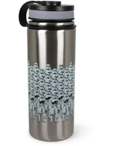 Seven20 Star Wars Stormtroopers "Vader's Coming, Look Busy" Canteen Water Bottle | Holds 18 Ounces