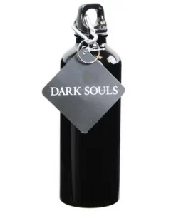 Nerd Block Dark Souls Warrior of Sunlight Logo Aluminum Water Bottle