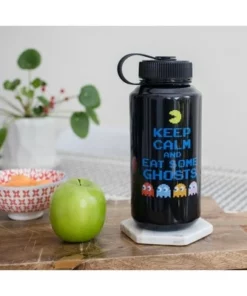 Just Funky Pac-Man "Keep Calm and Eat Some Ghosts" Plastic Water Bottle | Holds 32 Ounces 11 Just Funky Pac-Man "Keep Calm and Eat Some Ghosts" Plastic Water Bottle | Holds 32 Ounces -Water Bottles Sales unnamed file 5267