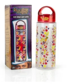 Crowded Coop, LLC Willy Wonka Fruit Infuser 16oz. Water Bottle -Water Bottles Sales unnamed file 5270
