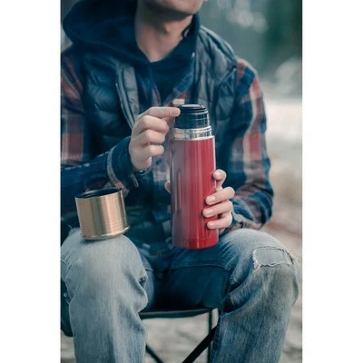 Stansport 25 oz 12 GA Shotshell Thermal Bottle - Red 6 Stansport 25 oz 12 GA Shotshell Thermal Bottle - Red - Image 4