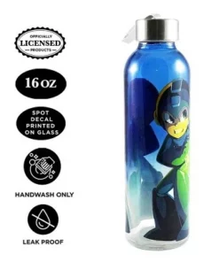 Just Funky Mega Man 20oz Glass Water Bottle 5 Just Funky Mega Man 20oz Glass Water Bottle -Water Bottles Sales unnamed file 5318