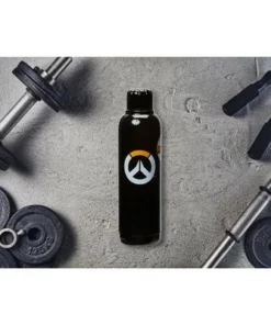 Just Funky Overwatch Logo 17oz Black Stainless Steel Water Bottle -Water Bottles Sales unnamed file 5324
