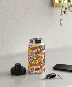 Doodle By Meg Summertime Print Water Bottle - Society6 -Water Bottles Sales unnamed file 5430
