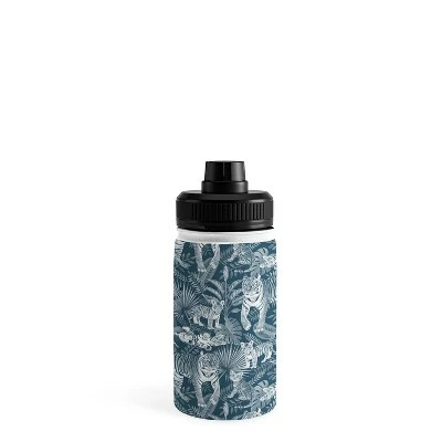 Julia Madoka Family of Tigers Monochrome Water Bottle - Society6 3 Julia Madoka Family of Tigers Monochrome Water Bottle - Society6