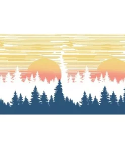 Lost Gods Sunset Vibes Stainless Steel Water Bottle