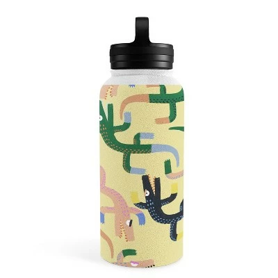 MSRYSTUDIO Crocodile Geometry Water Bottle - Society6 4 MSRYSTUDIO Crocodile Geometry Water Bottle - Society6 - Image 2