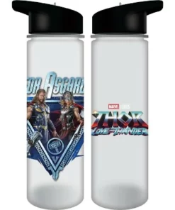Marvel Thor Love & Thunder Character Art 24 Oz UV SK Water Bottle