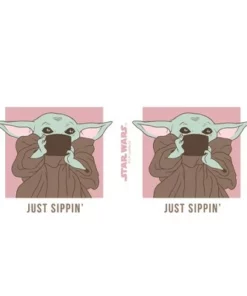 Star Wars The Mandalorian The Child Just Sippin Stainless Steel Water Bottle