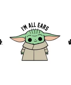 Star Wars The Mandalorian The Child I'm all ears Stainless Steel Water Bottle