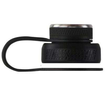 EcoVessel 64oz Large Insulated Stainless Steel Beer Growler Bottle - Black 4 EcoVessel 64oz Large Insulated Stainless Steel Beer Growler Bottle - Black - Image 2