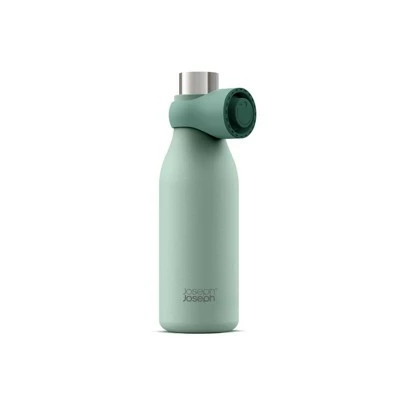 Joseph Joseph 17oz Vacuum Insulated Stainless Steel Water Bottle with Carrying Loop Green 5 Joseph Joseph 17oz Vacuum Insulated Stainless Steel Water Bottle with Carrying Loop Green - Image 3