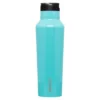 Corkcicle Classic 20 Ounce Canteen Triple Insulated Stainless Steel Water Bottle with Screw Cap and Extra Wide Mouth, Gloss Turquoise -Water Bottles Sales unnamed file 555