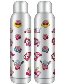 Kirby Classic Video Game All Over Print 22 Oz. Stainless Steel Water Bottle