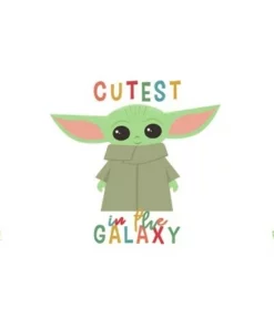 Star Wars The Mandalorian The Child Cutest in the Galaxy Stainless Steel Water Bottle