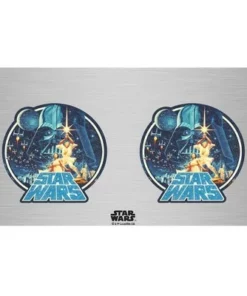 Star Wars Classic Scene Circle Stainless Steel Water Bottle