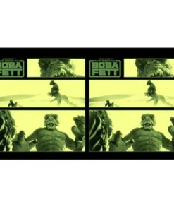 Star Wars: The Book of Boba Fett Sand Creature Panel Stainless Steel Water Bottle