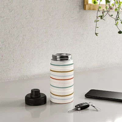 Madeline Kate Martinez Signature Stripe Water Bottle - Society6 5 Madeline Kate Martinez Signature Stripe Water Bottle - Society6 - Image 3