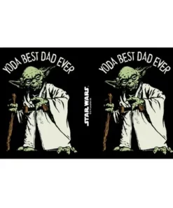 Star Wars Yoda Best Dad Ever Stainless Steel Water Bottle