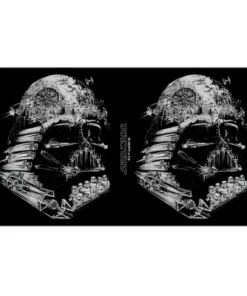 Star Wars Darth Vader Star Ship Collage Stainless Steel Water Bottle